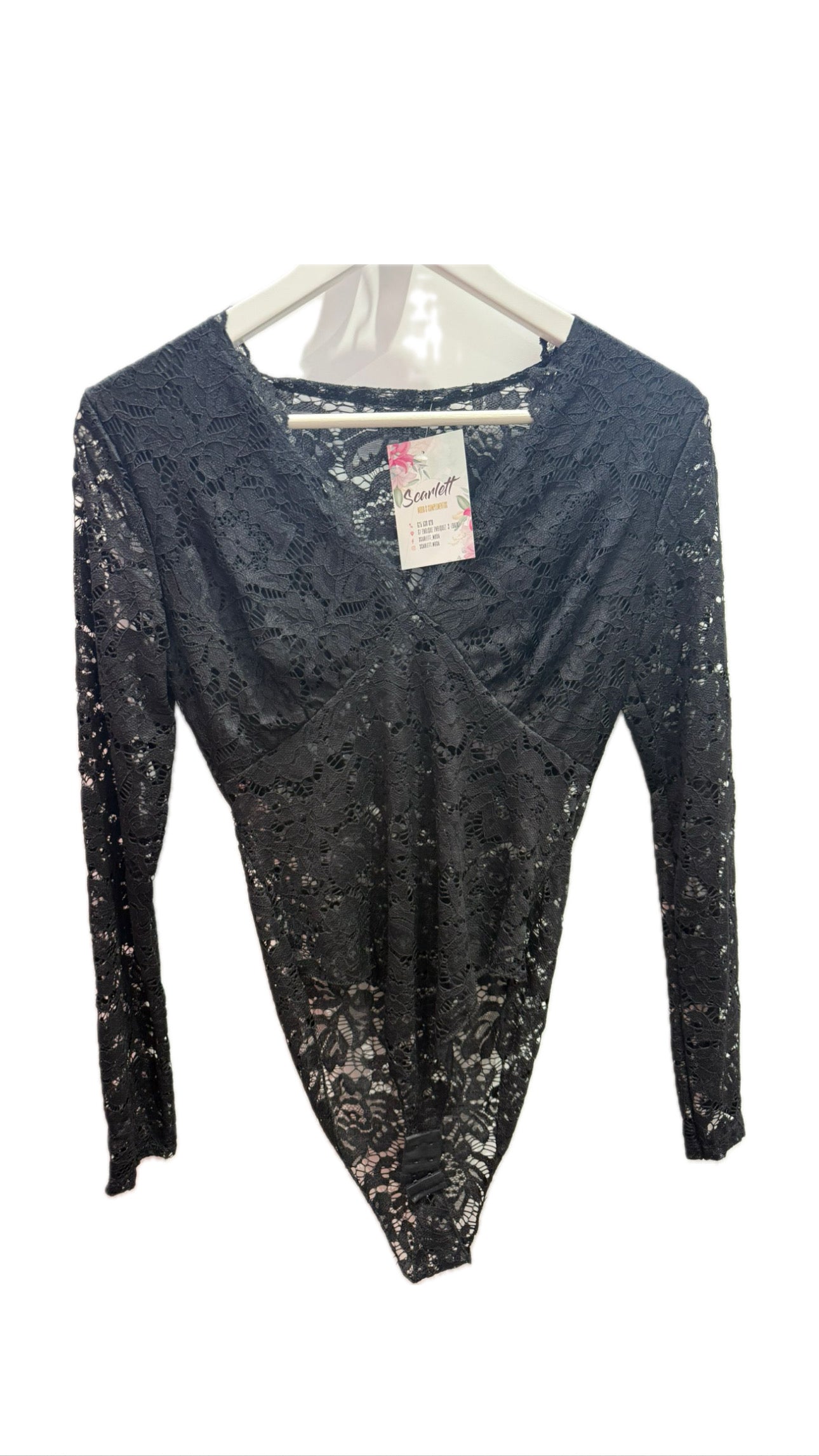 Body Encaje Negro