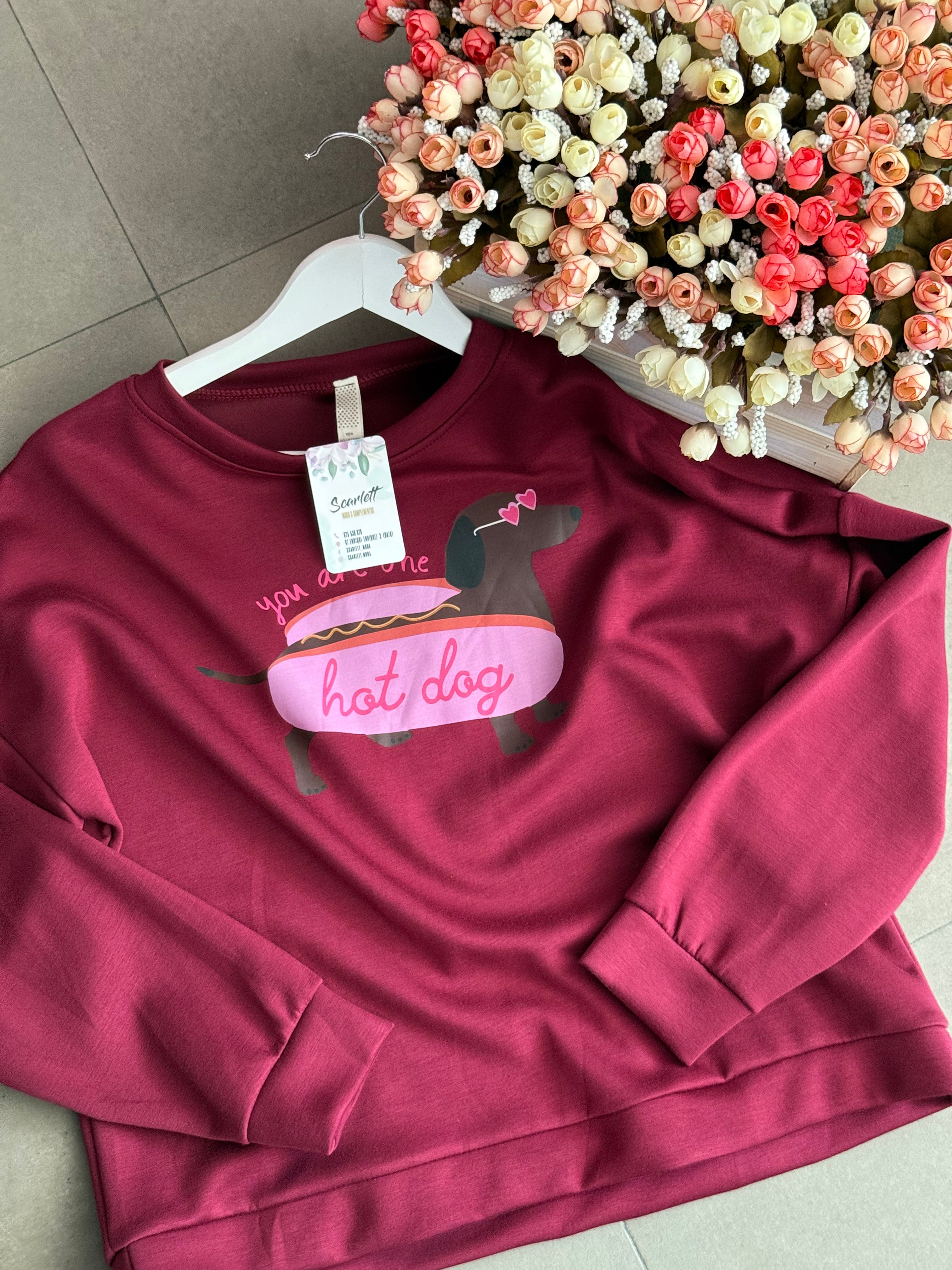 Sudadera salchicha